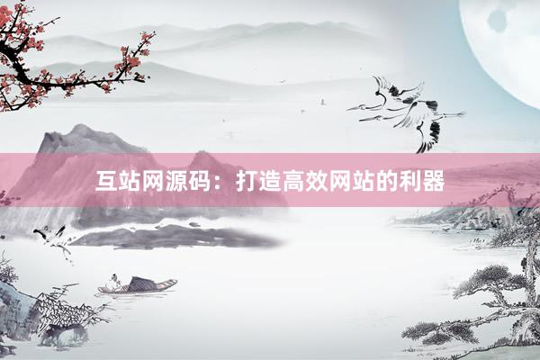 互站网源码：打造高效网站的利器